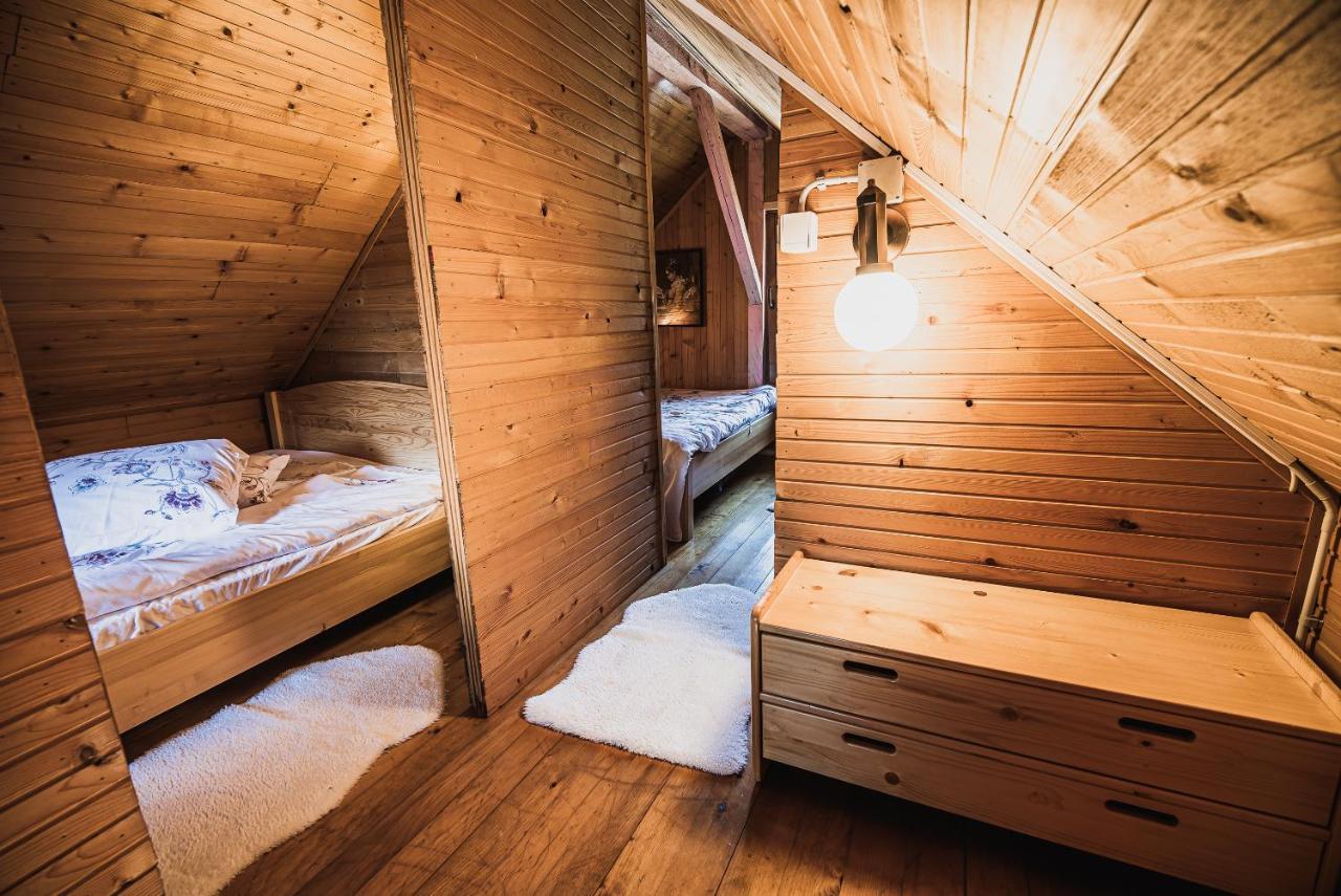 Wooden Cabin Zurej With Hot Tub Bukovje v Babni Gori Ngoại thất bức ảnh